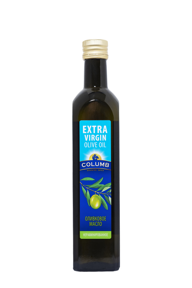 Масло оливковое COLUMB Extra Virgin olive oil, нерафинированное высшего качества, 500 мл  #1