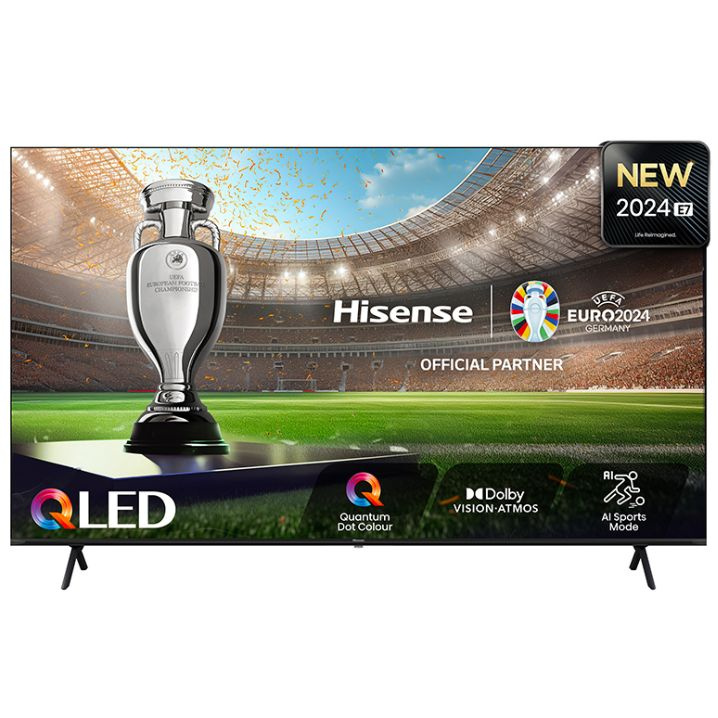 Hisense Телевизор 65E7NQ 65" 4K UHD, черный #1