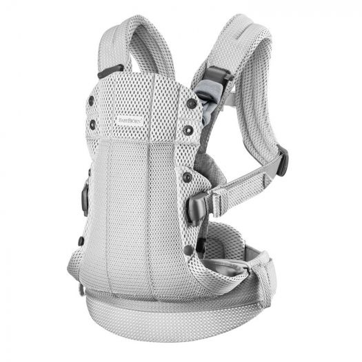 Рюкзак-переноска BABYBJORN Harmony mesh 3D silver 0880.04 #1