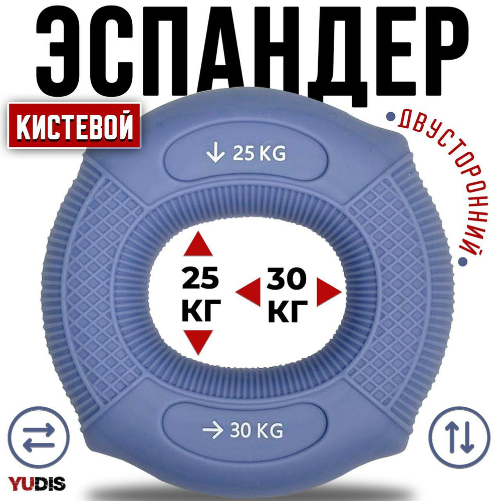 Эспандер кистевой с двойной нагрузкой 25 кг - 30 кг тренажер для рук  #1