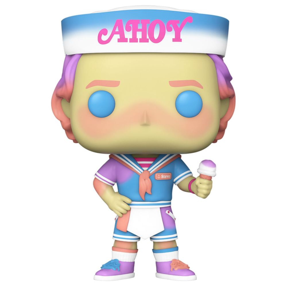 Фигурка Funko POP! TV Stranger Things Steve (Scoops Ahoy) / Фанко ПОП по мотивам сериала Очень странные #1