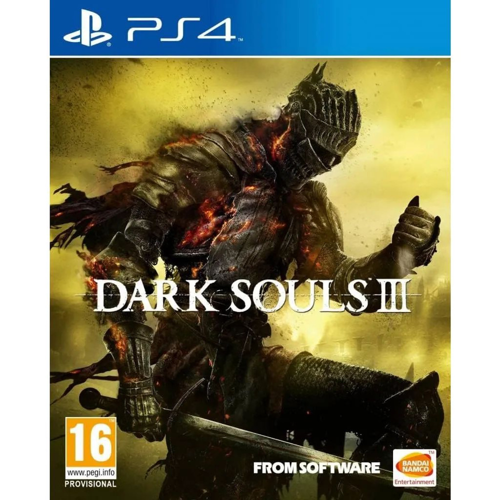 Игра Dark Souls 3 PS4 (PlayStation 4, Русские субтитры) #1