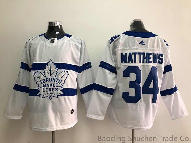 NHL джерси хоккейная Торонто Мэйпл Лифс Toronto Maple Leafs Jersey Auston Matthews  #1