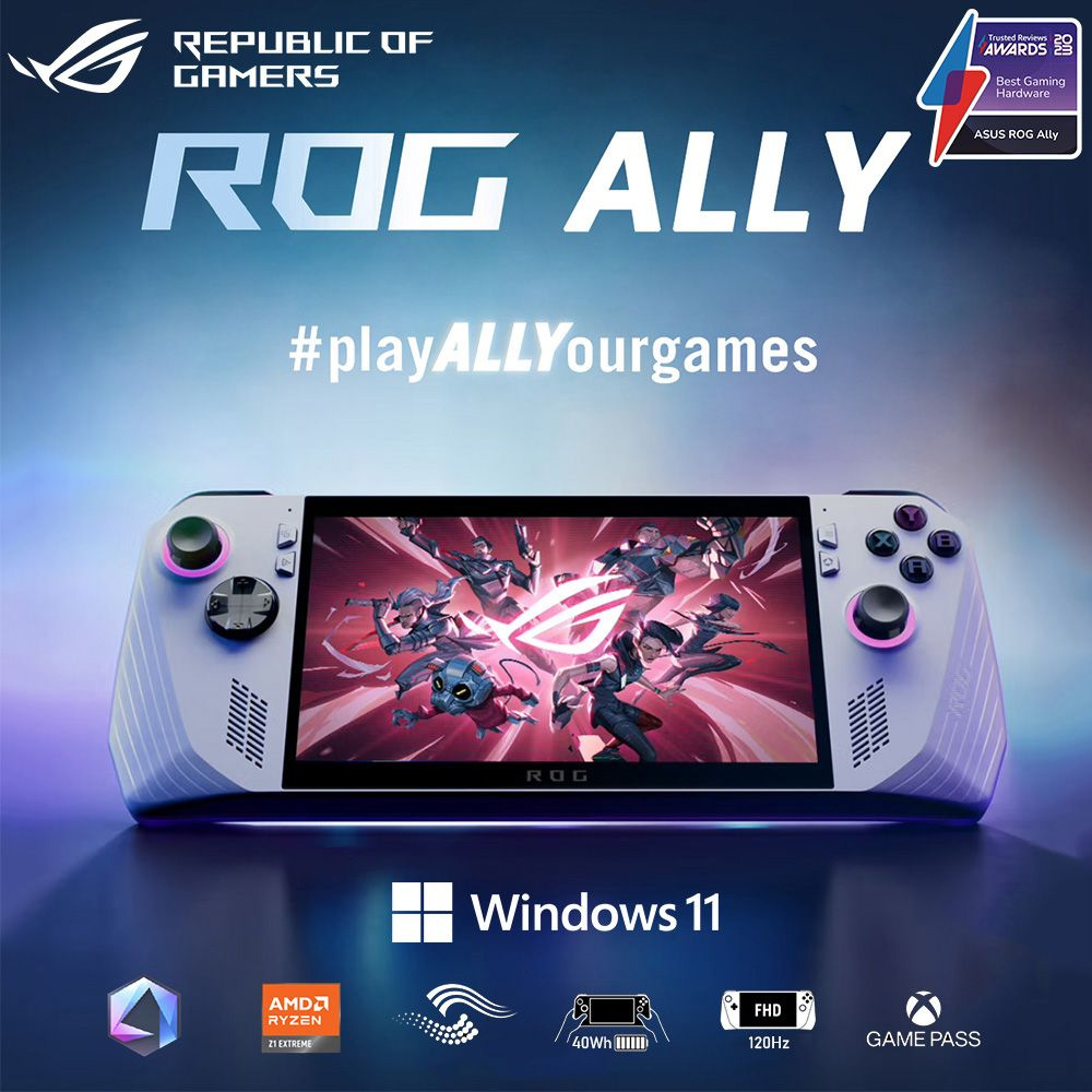 Игровая консоль ASUS ROG Ally (2023) RC71L R8NVKD-NH005W Z1