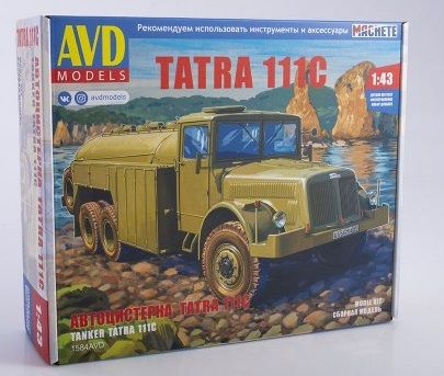 AVD 1584AVD Tatra 111C автоцистерна 1:43 #1