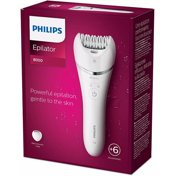 Philips Эпилятор Series 8000 BRE715/00 для влажной и сухой эпиляции #1