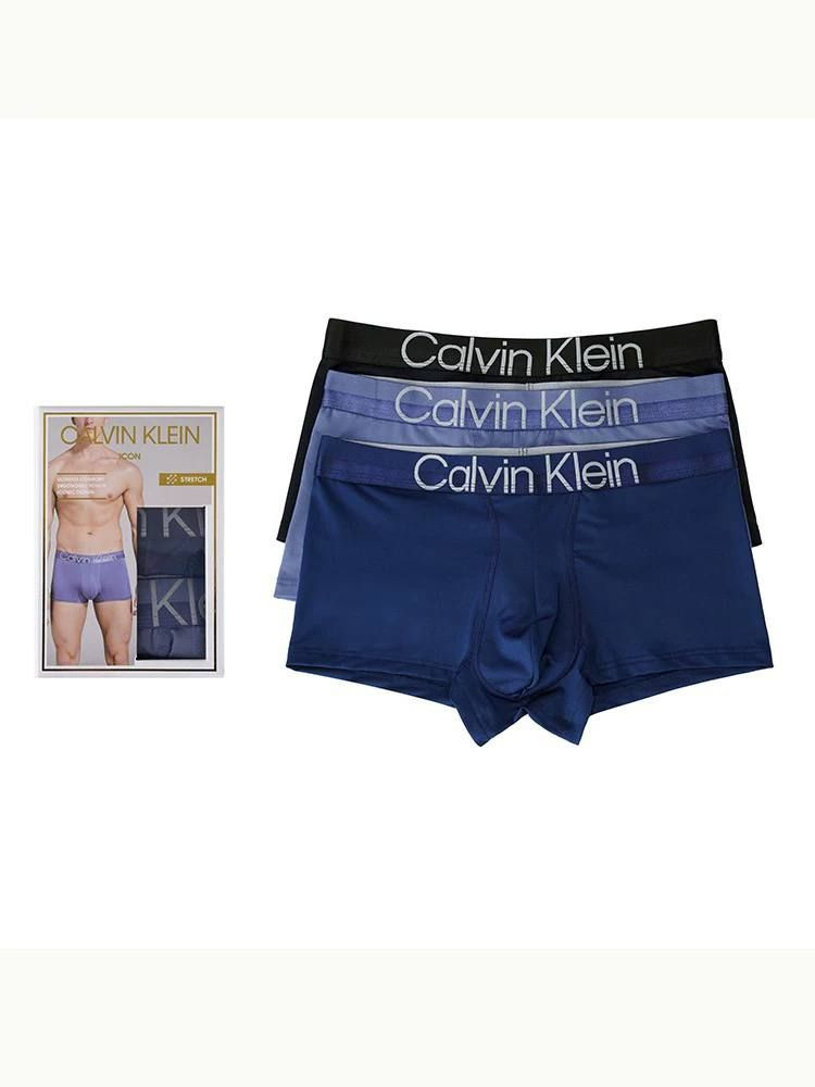 Комплект трусов боксеры, транки Calvin Klein Underwear, 3 шт #1