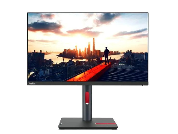 Lenovo 23.8" Монитор ThinkVision P24h-30 (63B3GAT6UK), черный/красный_483731 озон, черный, красный  #1