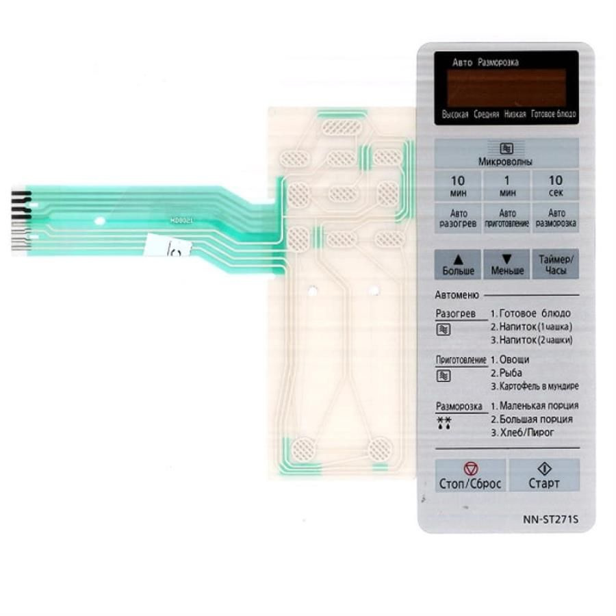 Panasonic A630Y40L0SZP Сенсорная панель на русском для СВЧ (микроволновой печи) NN-ST271S ZPE  #1