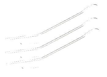 Монтировки BIKEHAND YC-313 сталь с крючками #1