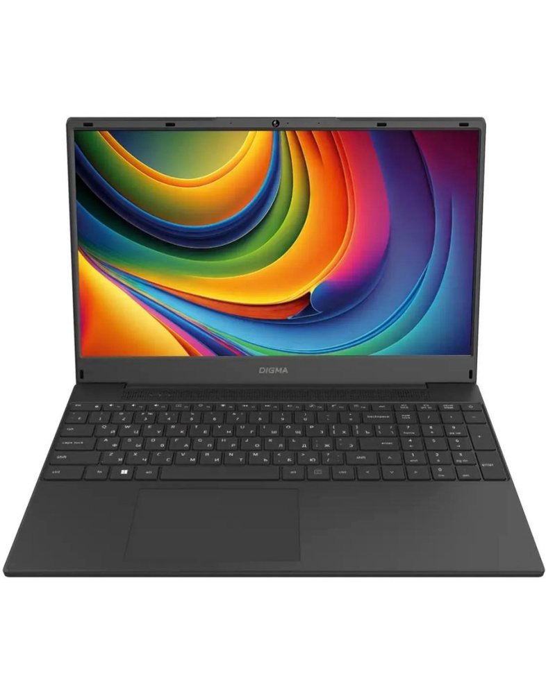 Digma DN15R3-ADXW01 Ноутбук 15.6", AMD Ryzen 3 2300U, RAM 16 ГБ, SSD 512 ГБ, AMD Radeon Vega 3, Windows #1