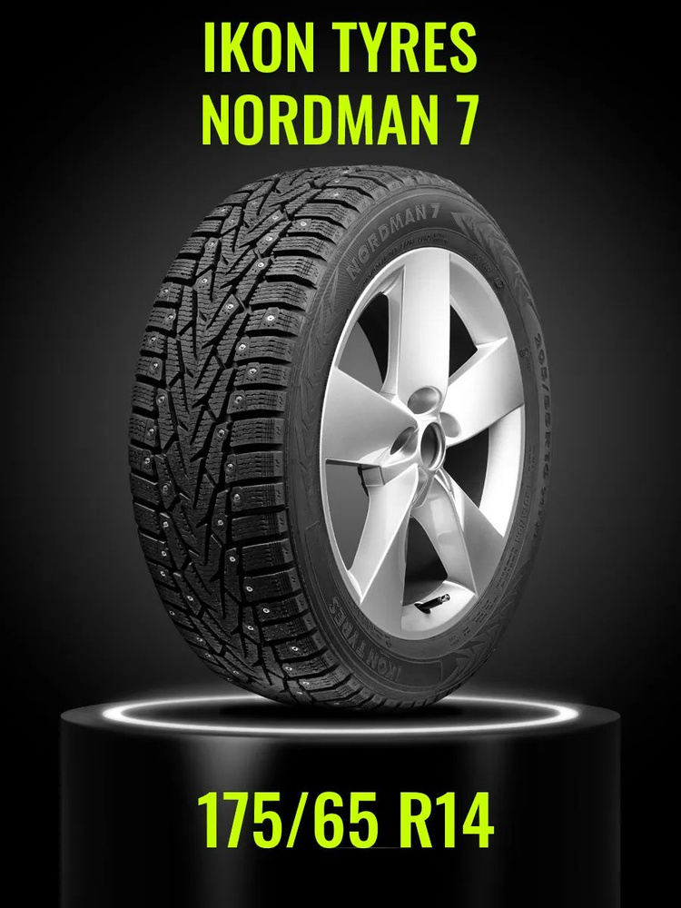 Ikon Tyres Nordman 7 Шины  зимние 175/65  R14 86T Шипованные #1