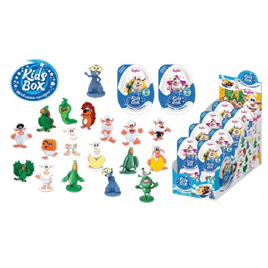 Конфитрейд Десерт с подарком KIDS BOX БУБА 2, 16шт*20г #1