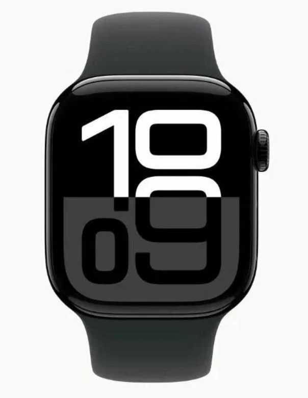 Apple Умные часы Часы Apple Watch Series 10  42mm Jet Black S/M, 42mm, Jet Black #1