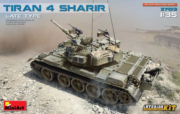 37013 MiniArt Танк Tiran 4 Sharir (Late type) с интерьером 1/35 #1