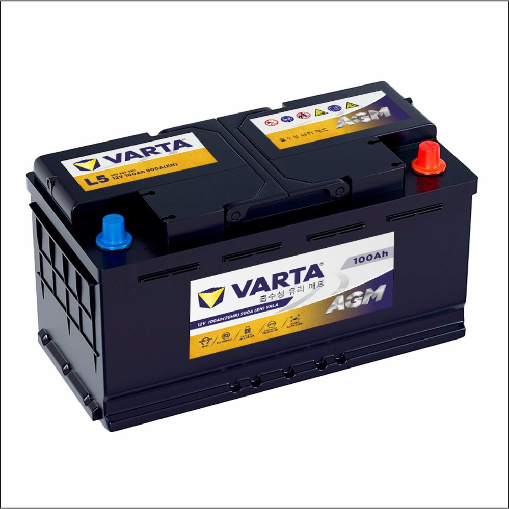 Varta Аккумулятор автомобильный, 100 А•ч, Обратная (-/+) полярность #1