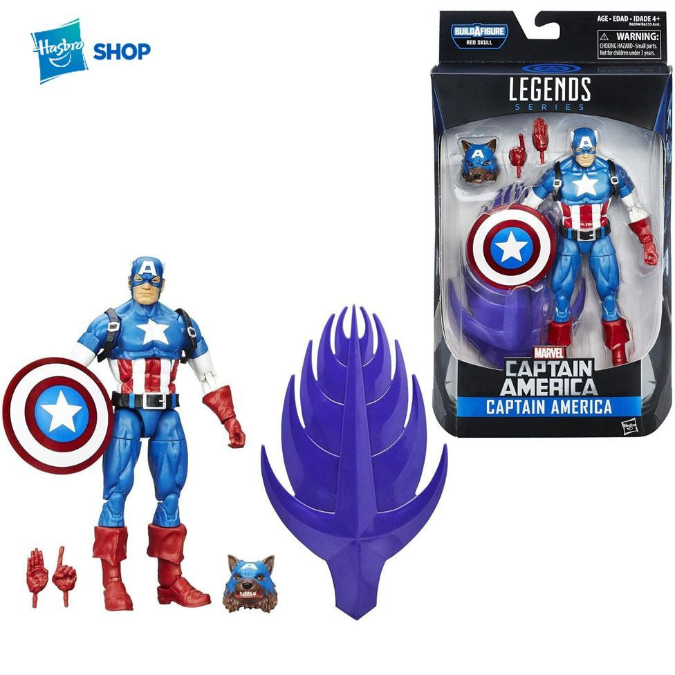 Фигурки Hasbro оригинальная коробка Фигурка Капитана Америки из серии Marvel Legends  #1