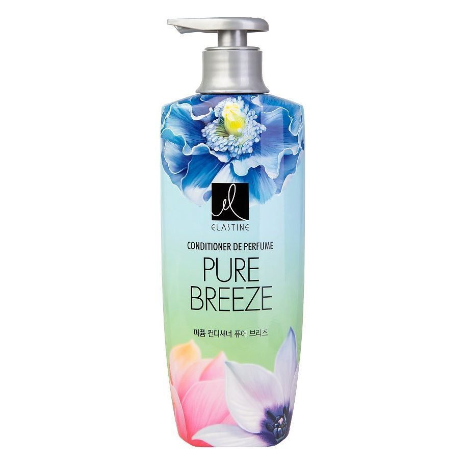 Elastine Парфюмированный кондиционер для всех типов волос Perfume Pure Breeze Conditioner, 600 мл  #1