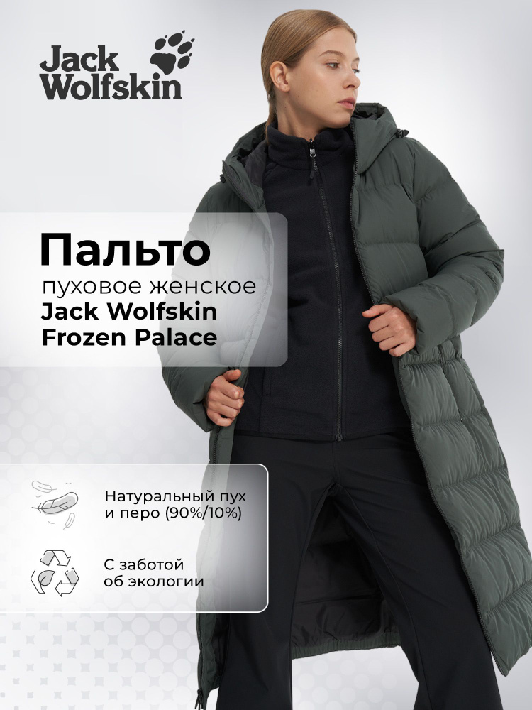 Пальто пуховое Jack Wolfskin #1