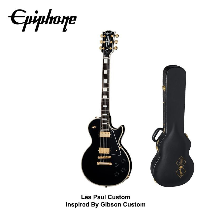 ギター Epiphone Les Paul Custom Gibson Custom Epiphone Les Paul Custom Inspired By Gibson Custom 6-струнная