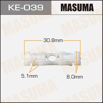 Клипса молдинга крыши VW Golf;Jetta 84-92;Passat 88-97;Polo 96-00 #1