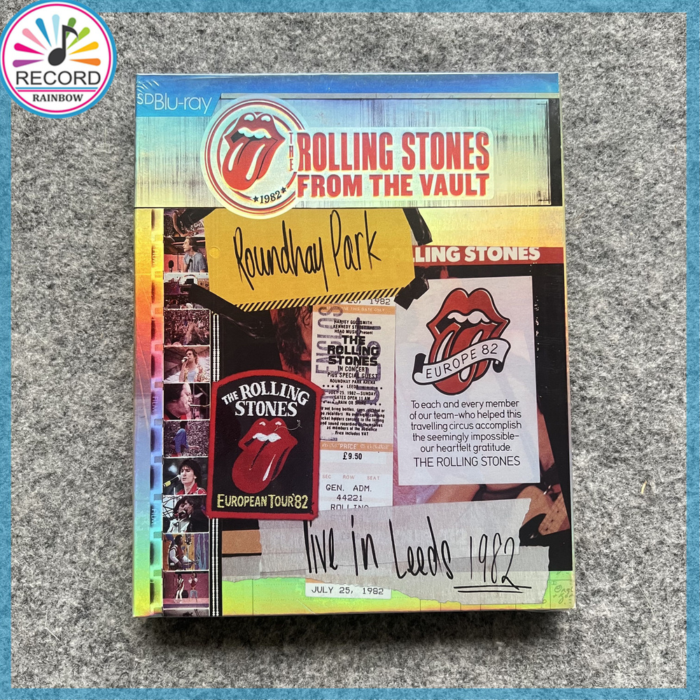 Rolling Stones From The Vault Live In Leeds 1982 Blu-ray настоящий Герметичная упаковка совершенно новый #1