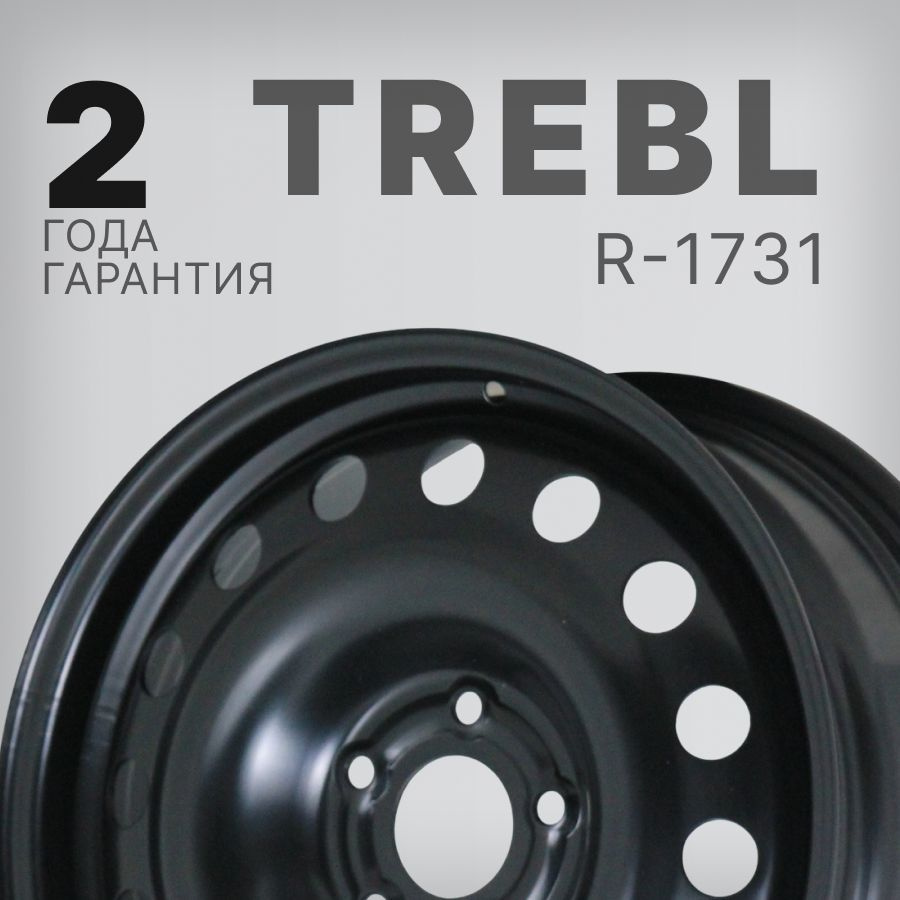 Trebl R-1731 Колесный диск Штампованный 17x7" PCD5х114.3 ET53 D67.1 #1