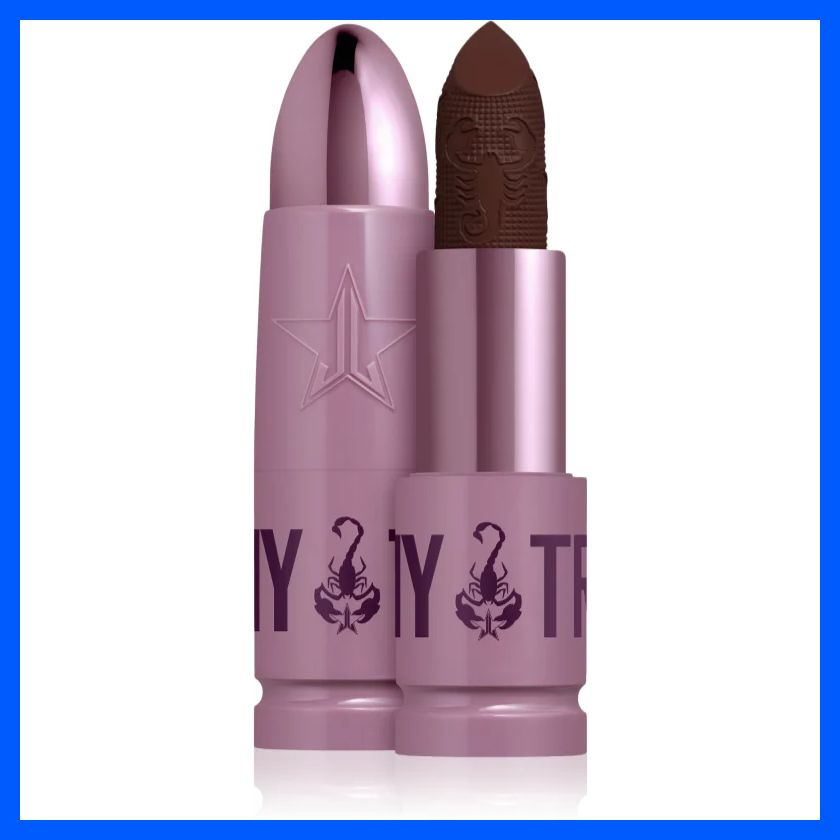 Высокопигментированная кремовая помада от Jeffree Star Cosmetics Scorpio Shiny Trap Lipstick Оттенок: #1