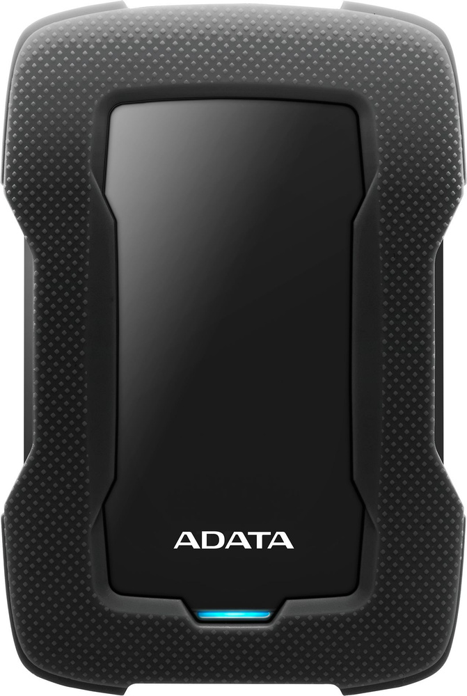 ADATA 1 ТБ Внешний жесткий диск HD330 (AHD330-1TU31-CBK), Пластик, Силикон, черный #1