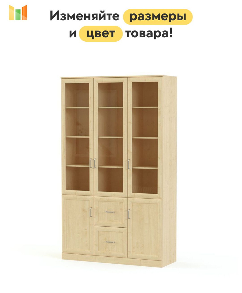 BestMebel Шкаф книжный, 115х50х220 см #1