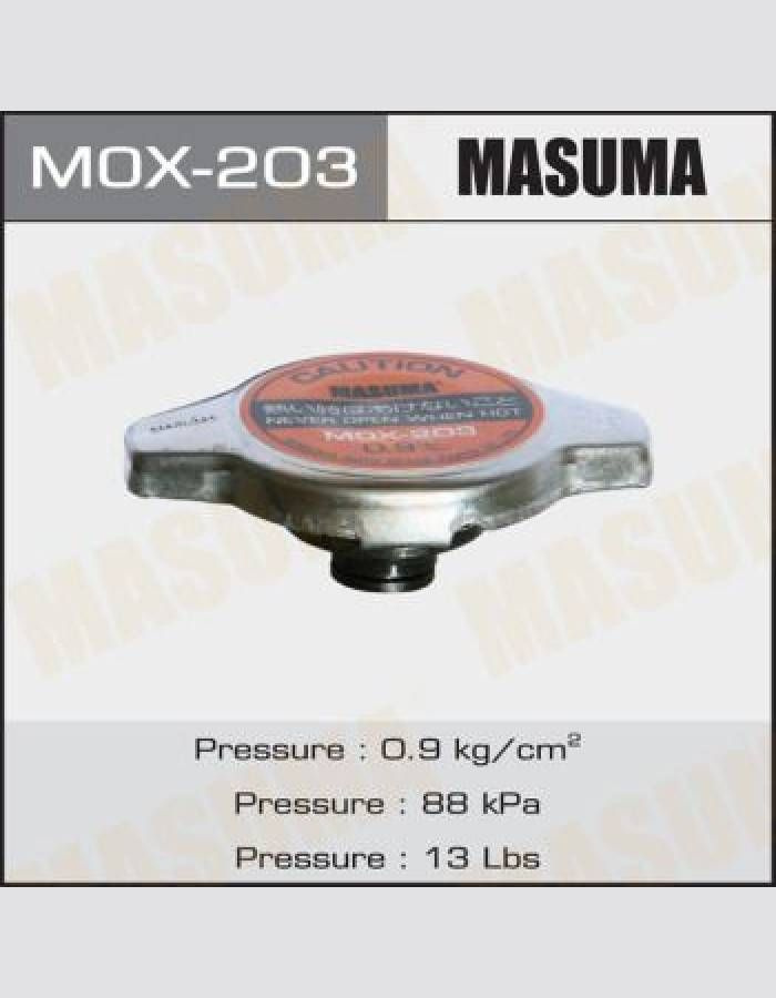 Крышка радиатора охлаждения 0.9 bar Masuma MOX203 #1