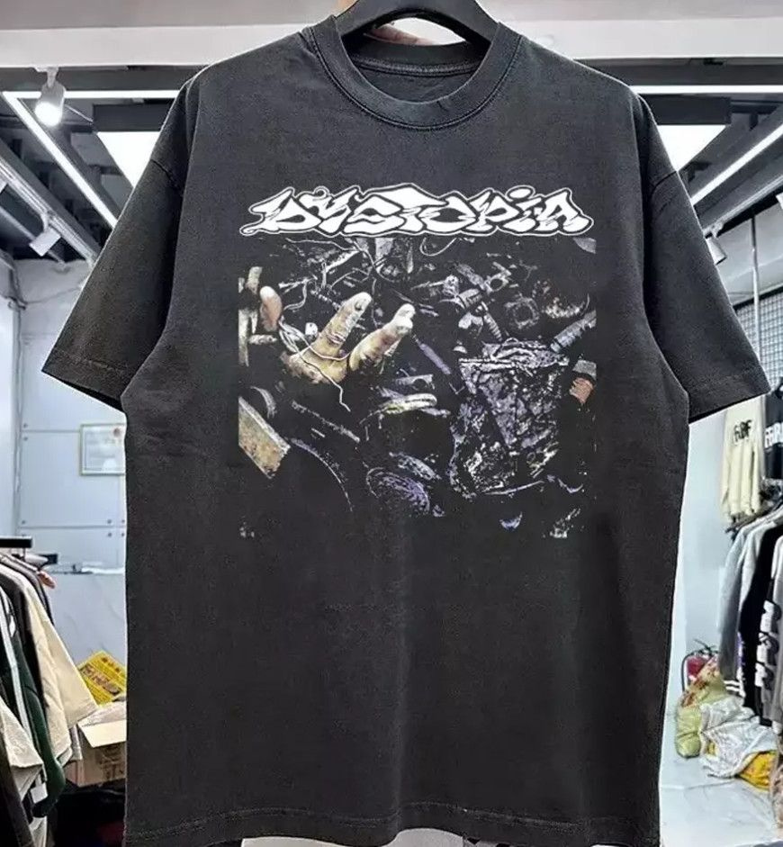 Футболка Футболка Dystopia band black REPRINT size S 5XL 1 шт #1