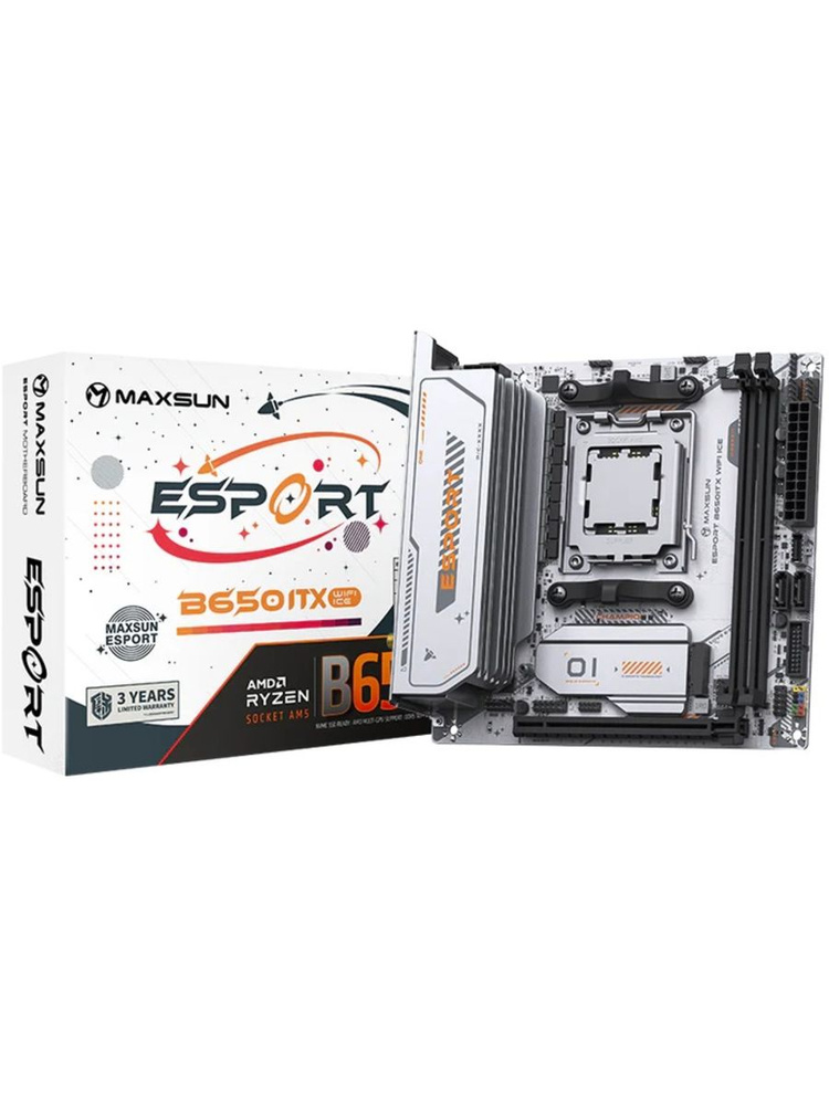 maxsun MS-eSport B650ITX WIFI ICE Материнская плата купить на OZON