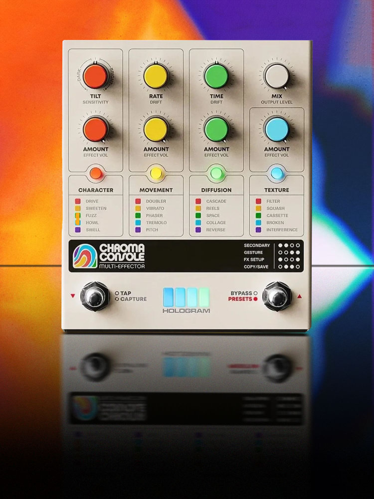 Педаль эффектов Hologram Electronics Chroma Console купить на OZON