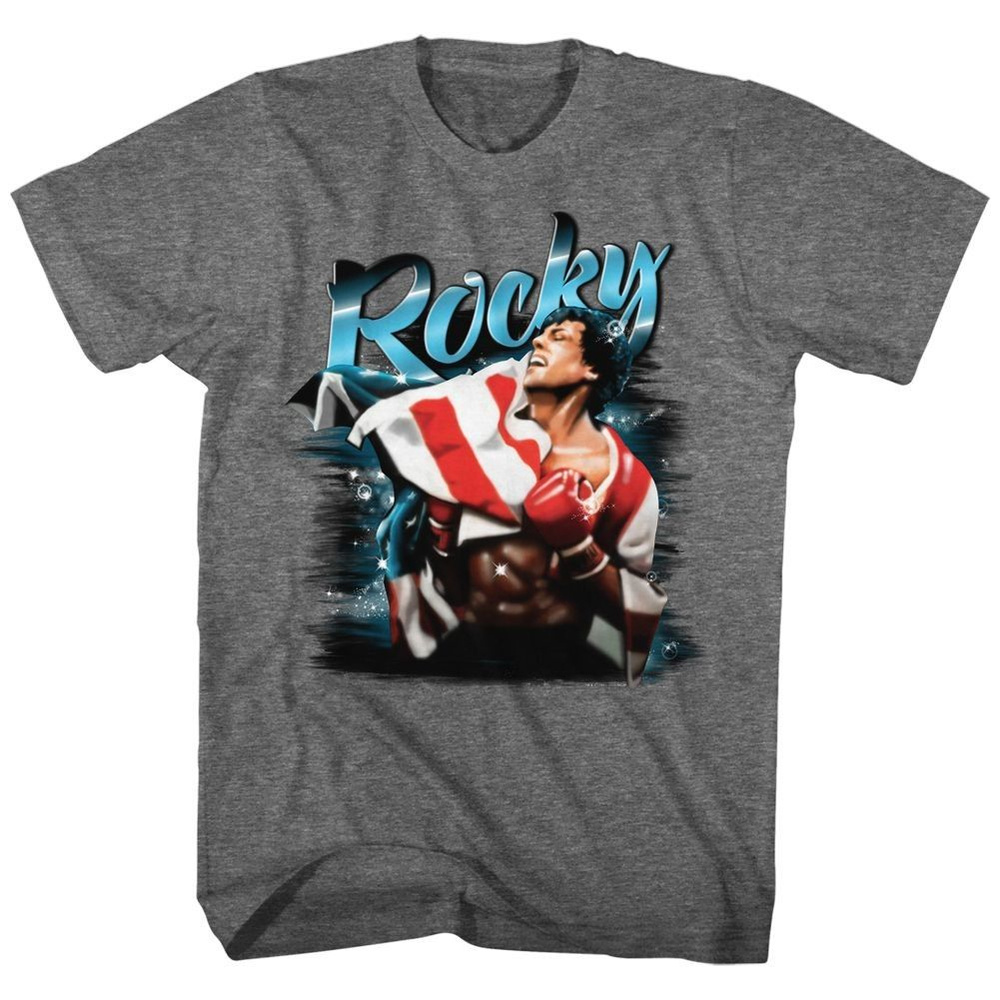 Футболка Rocky Airbrush Short Sleeve Heather Adult T-Shirt #1