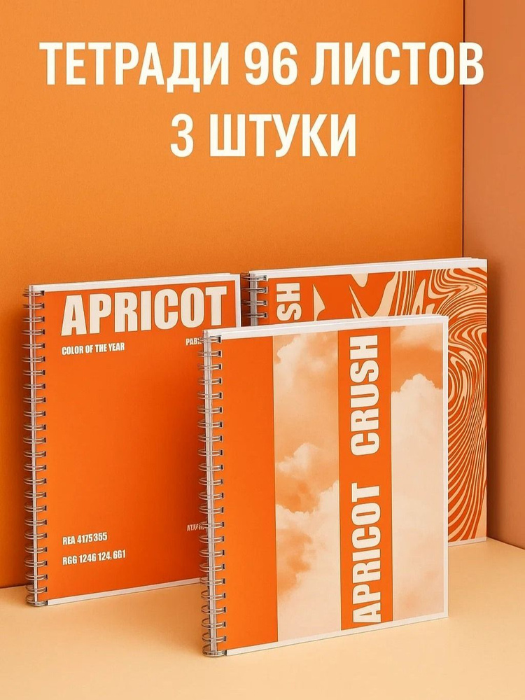 Тетрадь в клетку Calligrata 96 листов 3 штуки #1
