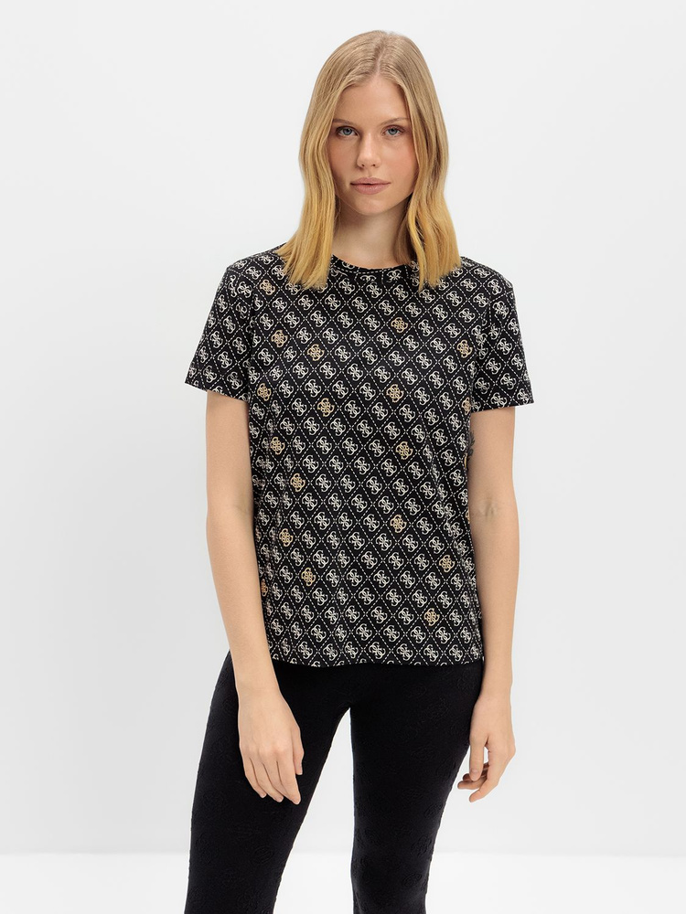 Футболка GUESS 4G RHOMBUS STUDS SS T-SHIRT 1 шт #1