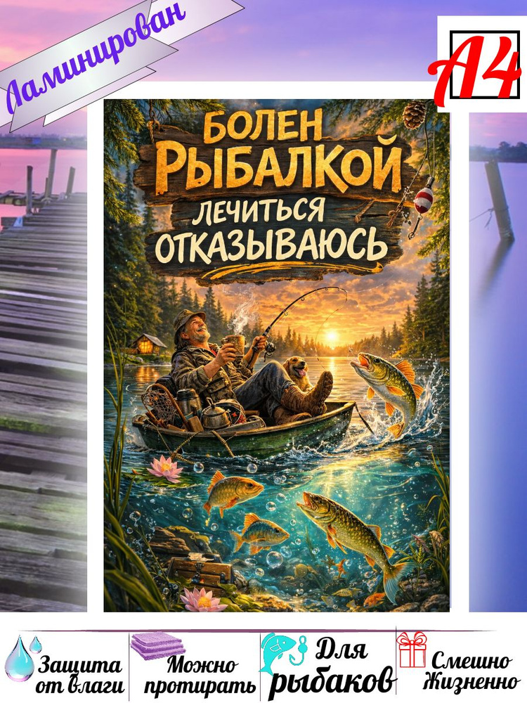 Постер для рыбака #1