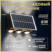 Прожектор LED на солнечной панели