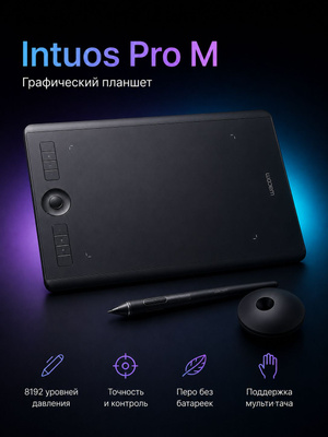 Wacom Intuos Pro Small (PTH-460) купить на OZON по низкой цене