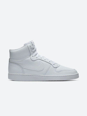 nike ebernon mid black and white