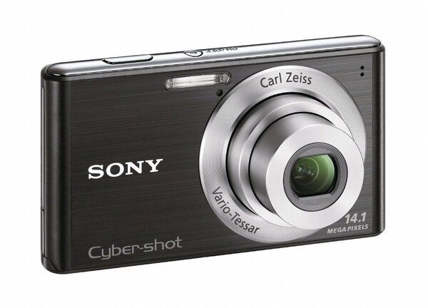 Sony Cyber-shot DSC-W530 Black Цифровой компактный фотоаппарат