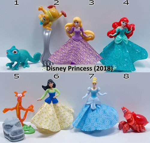 Серия фигурок Принцессы Диснея 2018 из киндер сюрприза купить на