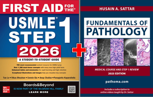 USMLE Step 1 2026 + Fundamentals (2023) купить на OZON по низкой