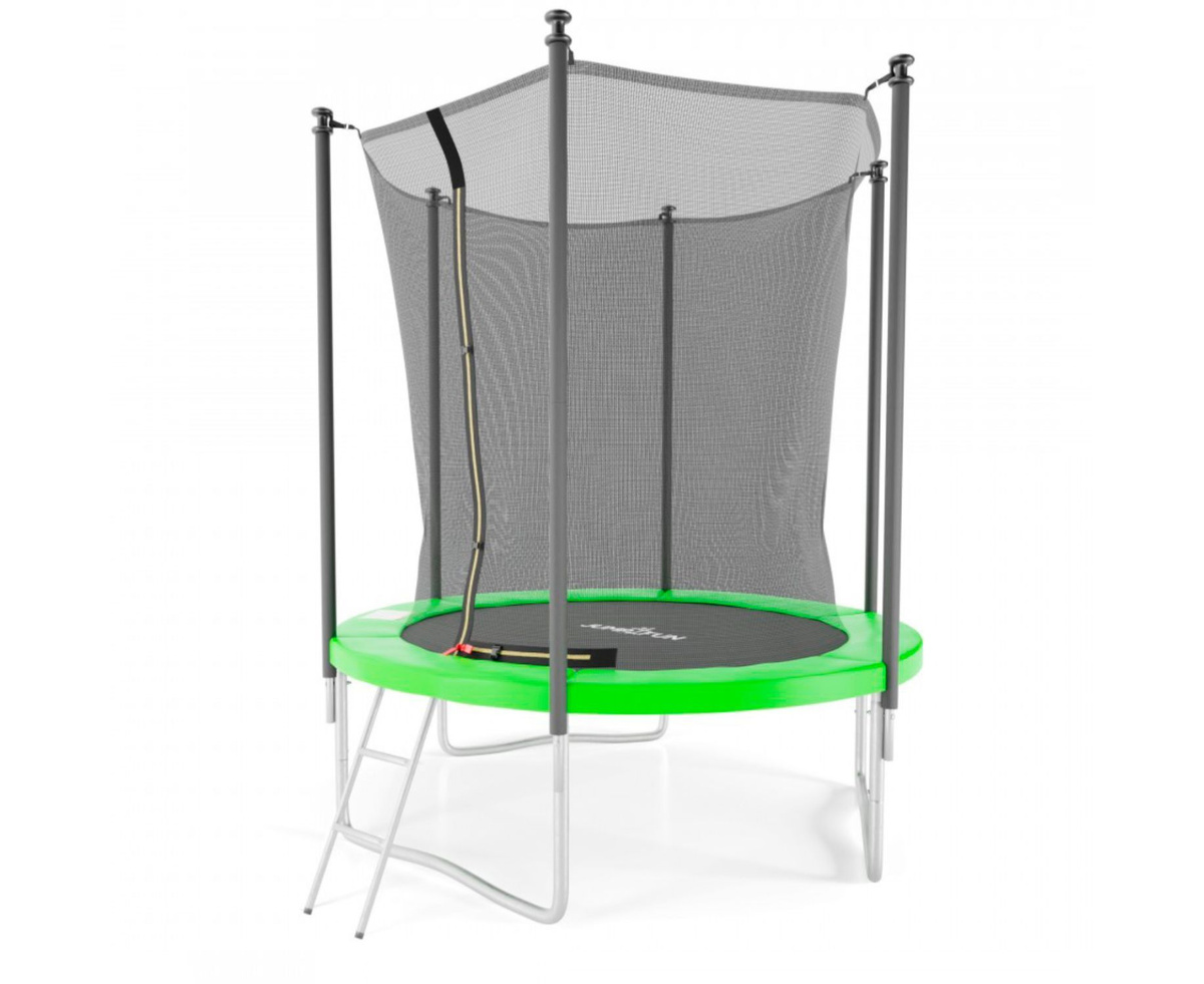 Батут DFC Trampoline STOCK 6 ft JUMP4FUN с внешней защитной сеткой