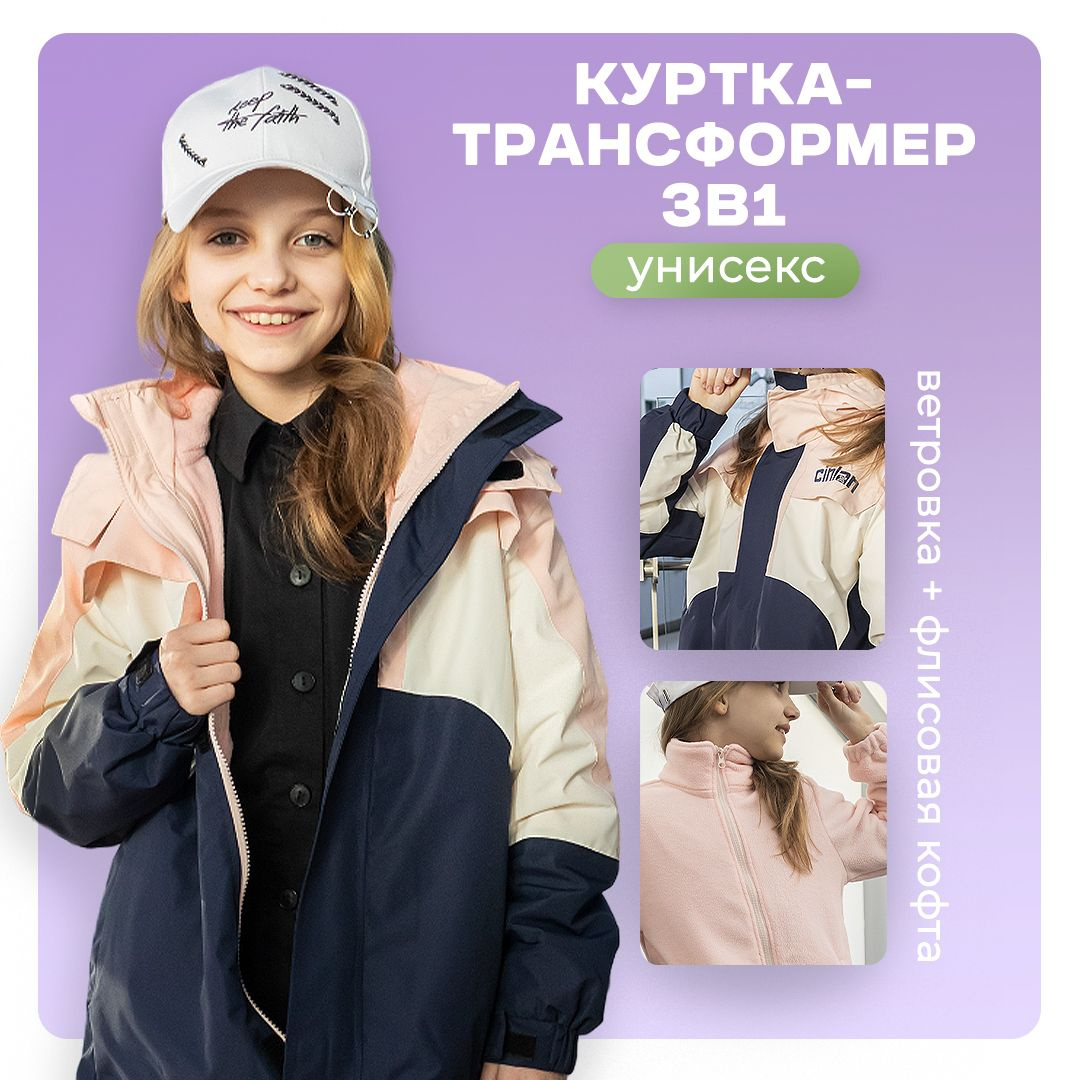 Ветровка CINLANKIDS Модная штучка