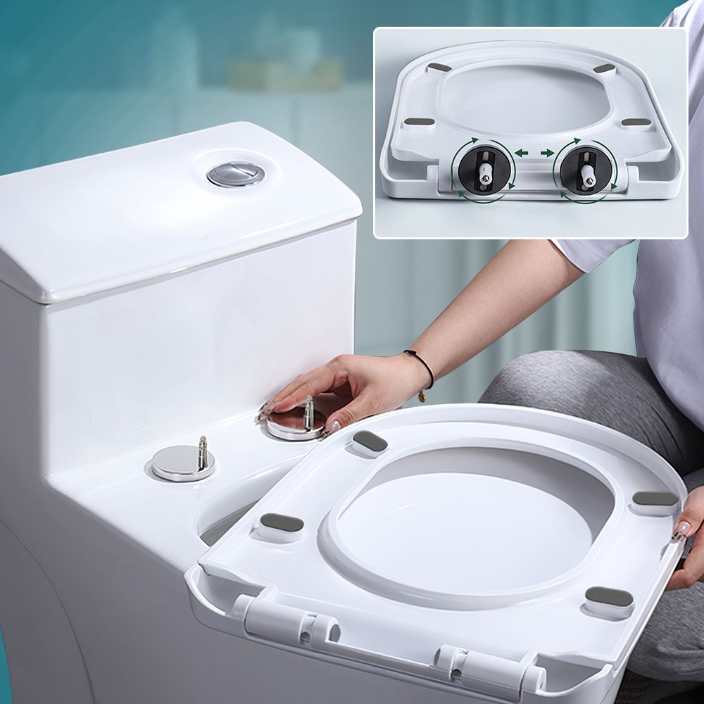 Сиденье для унитаза с микролифтом крышка сидушка на туалет, O образной ...