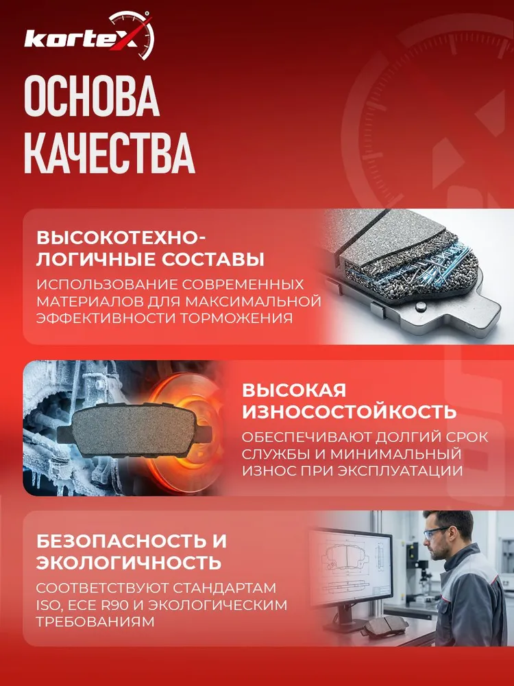 Тормозные колодки дисковые (передние) Hyundai Хендай Solaris Солярис; Kia Киа Rio Рио GDB3630 58101H5A25, вариант, фото 6