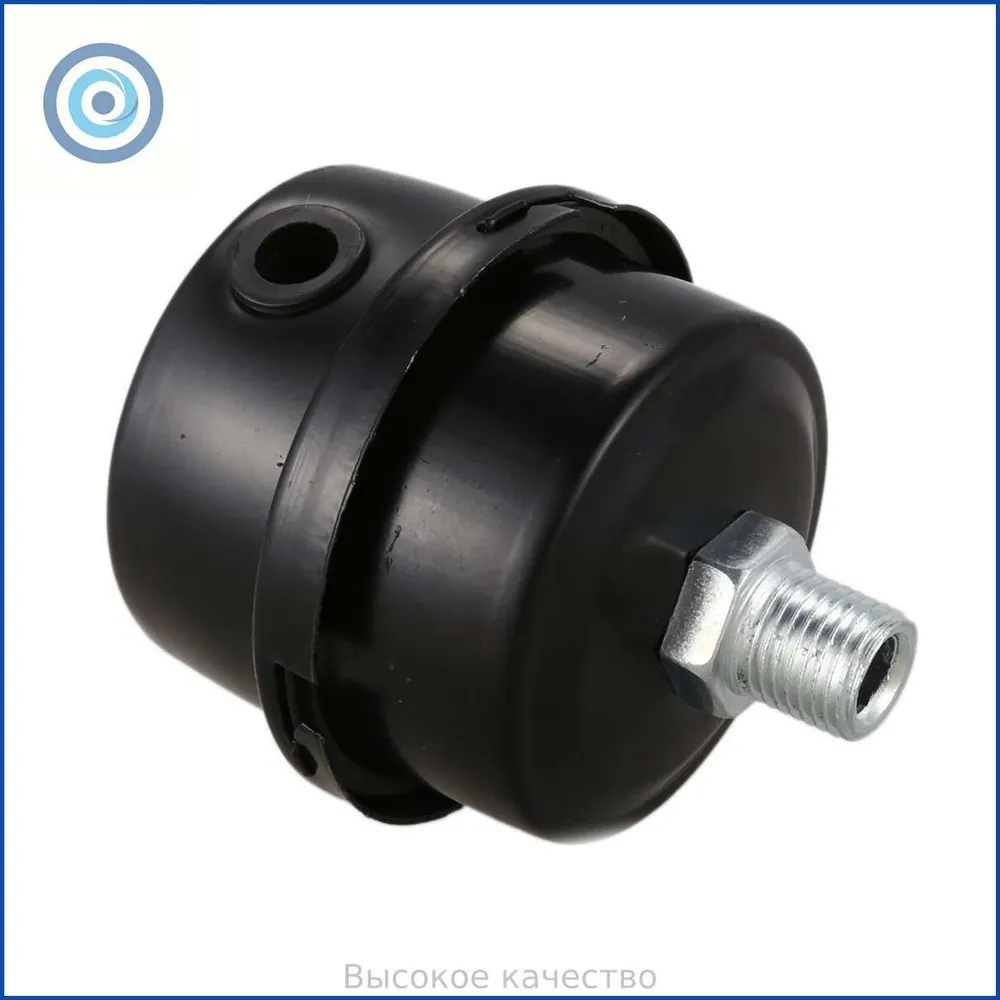 4x Фильтр-глушитель для воздушного компрессора, резьба 1/4BSP 13 мм, черный 7