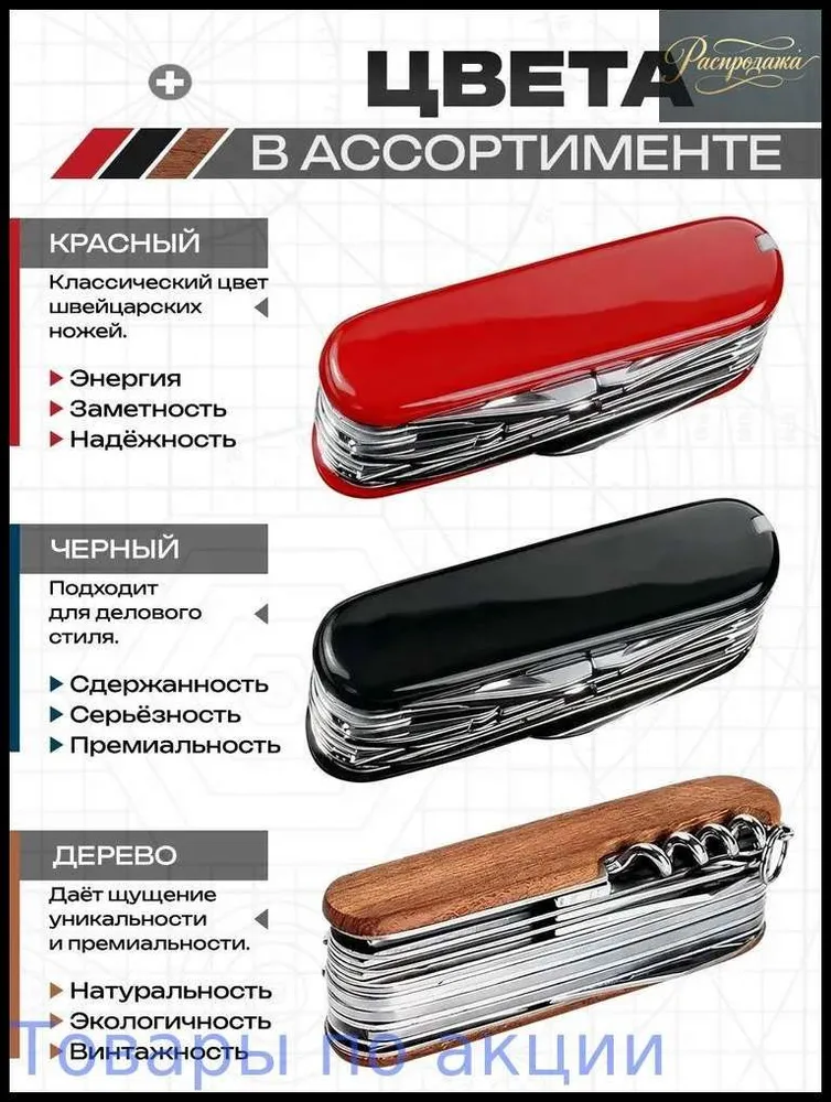Мультитул Нож складной Швейцарский нож многофункциональный тактический походный армейский back